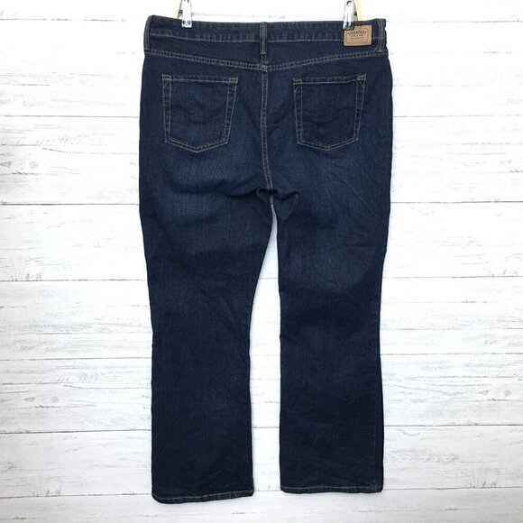 Levi's Signature Women's Bootcut Jeans Low Rise size 16 length 31" - Picture 2 of 8